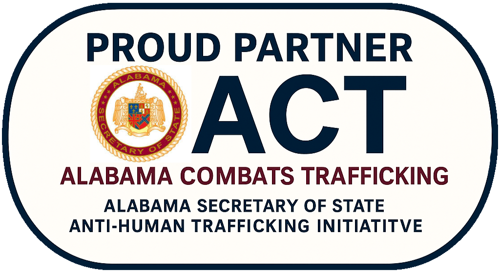 Alabama Combats Human Trafficking partner badge